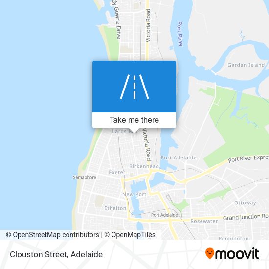 Clouston Street map