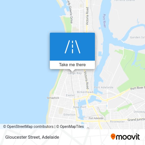 Gloucester Street map