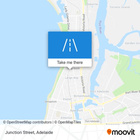 Junction Street map