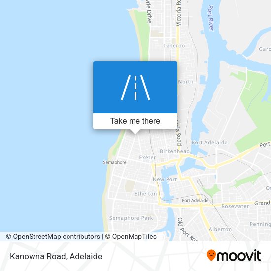 Kanowna Road map
