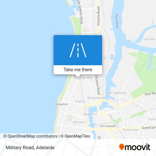 Military Road map