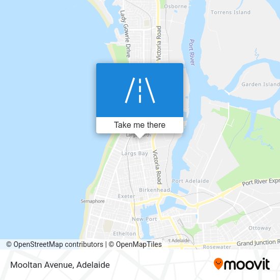 Mooltan Avenue map