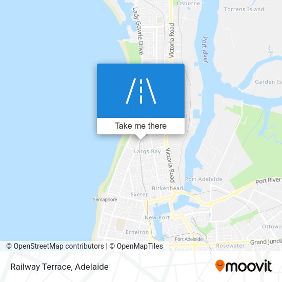 Railway Terrace map