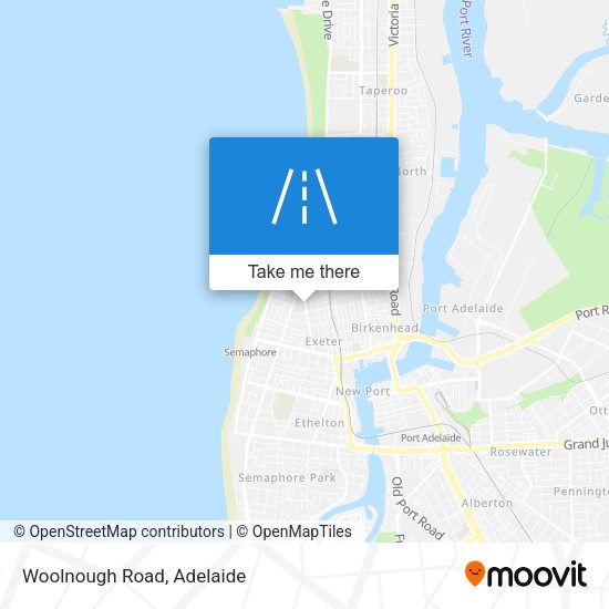 Woolnough Road map
