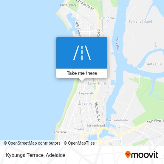 Kybunga Terrace map