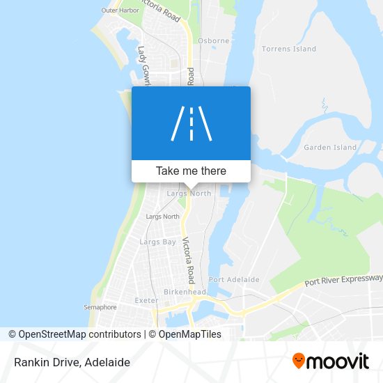 Rankin Drive map