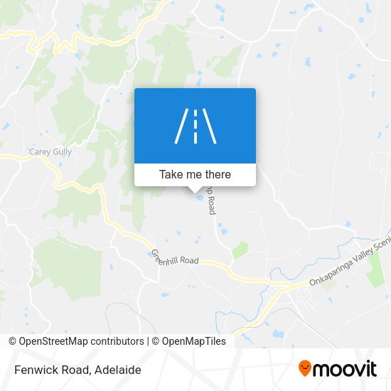 Fenwick Road map