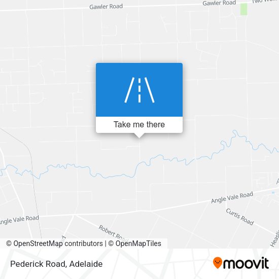 Pederick Road map