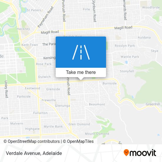 Verdale Avenue map