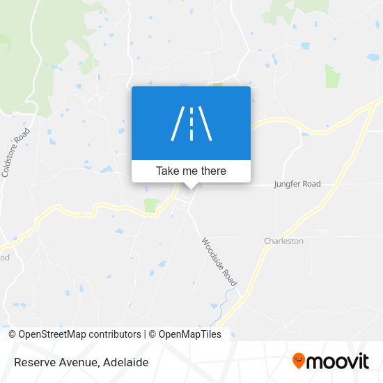 Reserve Avenue map