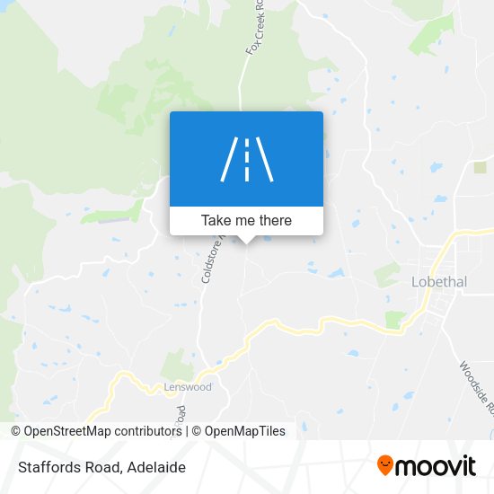 Staffords Road map