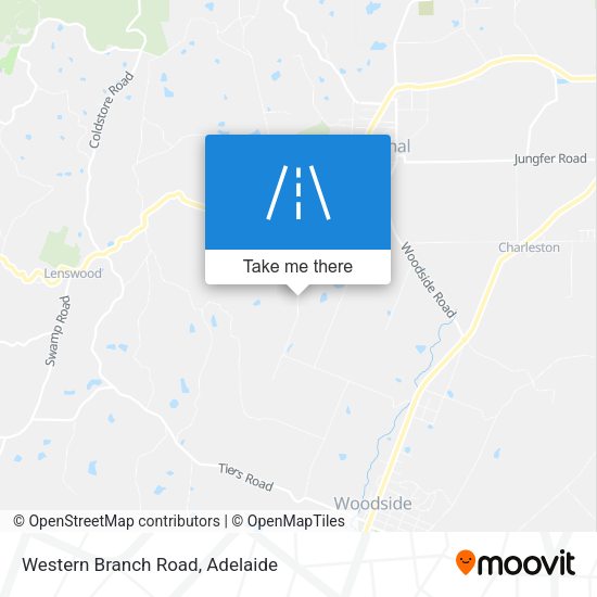 Western Branch Road map