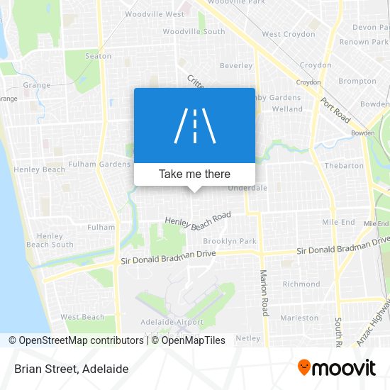 Brian Street map