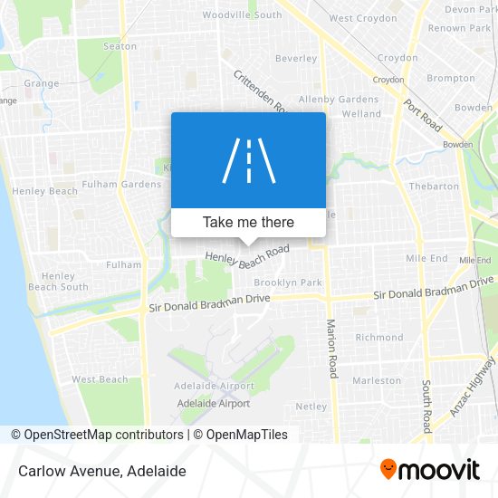 Carlow Avenue map