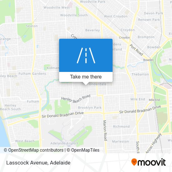 Lasscock Avenue map