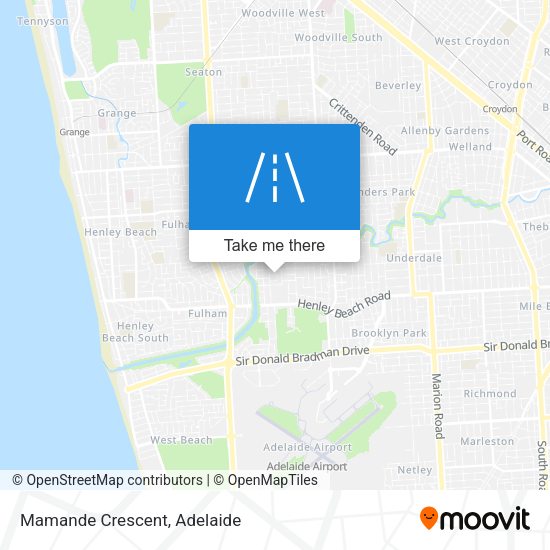 Mamande Crescent map
