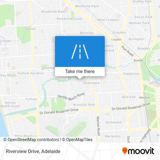 Riverview Drive map