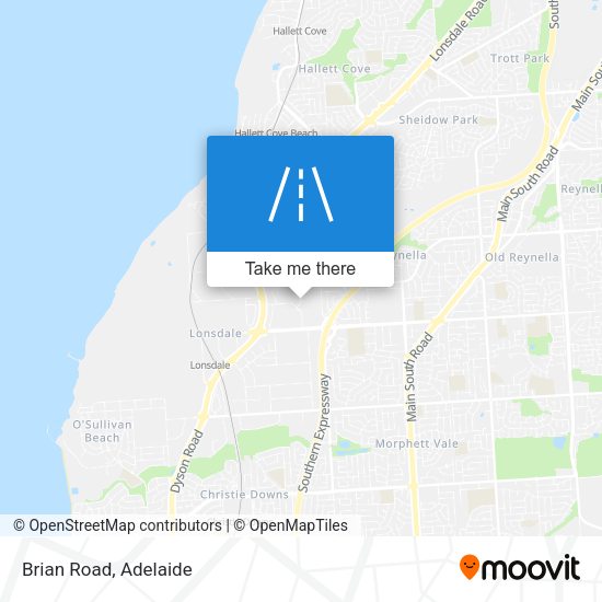 Brian Road map