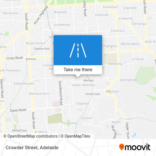Crowder Street map