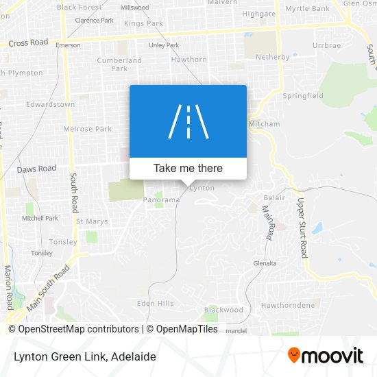 Lynton Green Link map