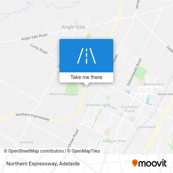Northern Expressway map