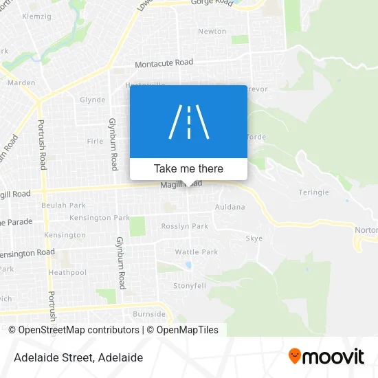 Adelaide Street map