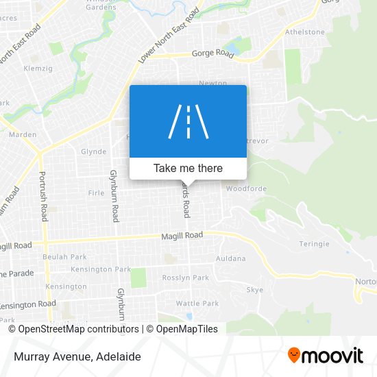 Murray Avenue map