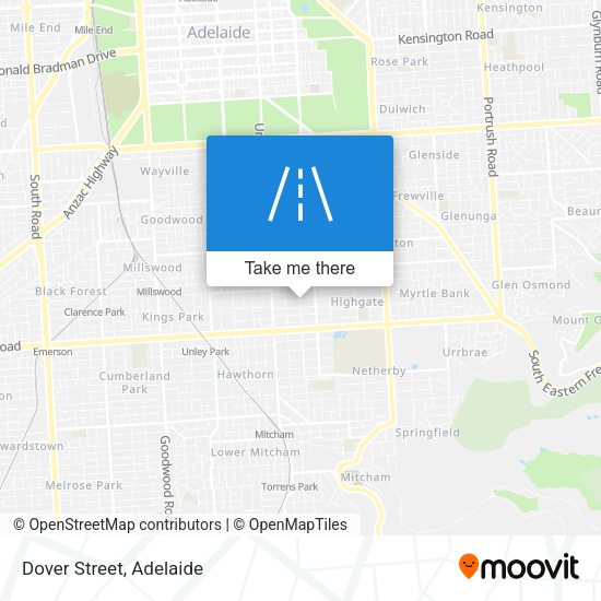 Dover Street map