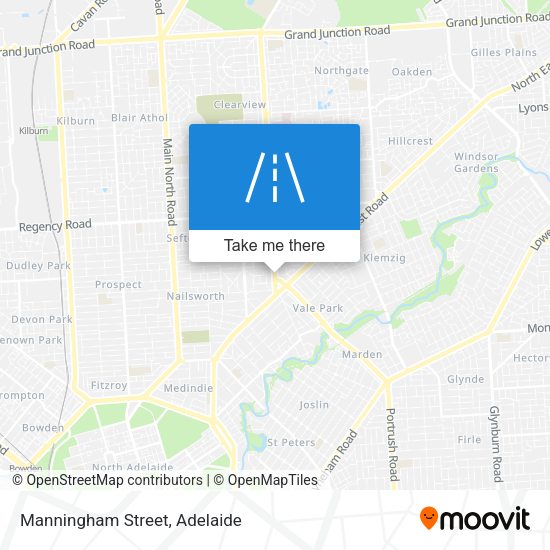 Manningham Street map