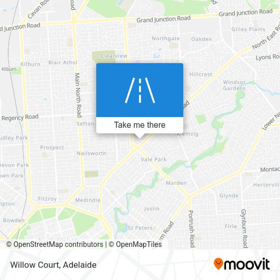 Willow Court map
