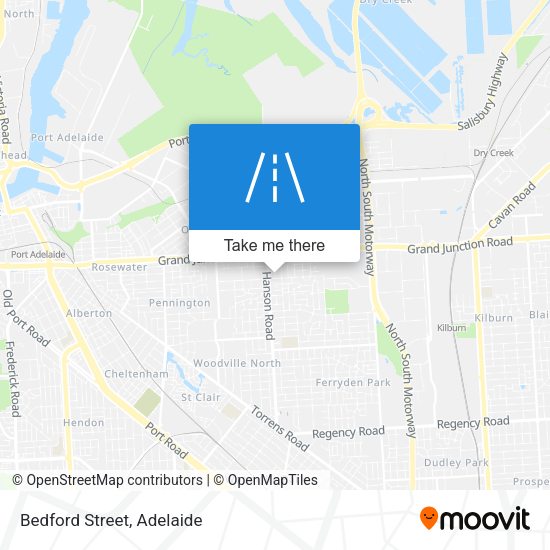 Bedford Street map