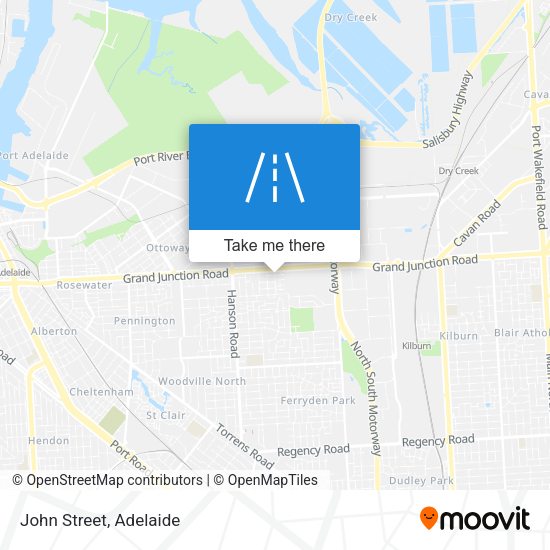 John Street map