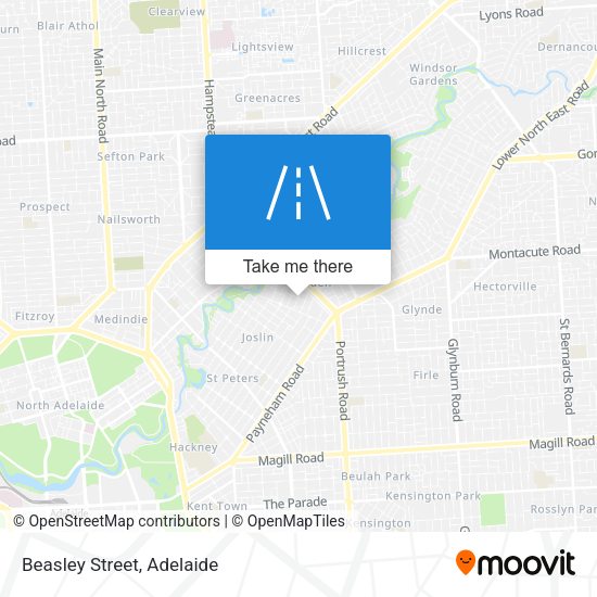 Beasley Street map