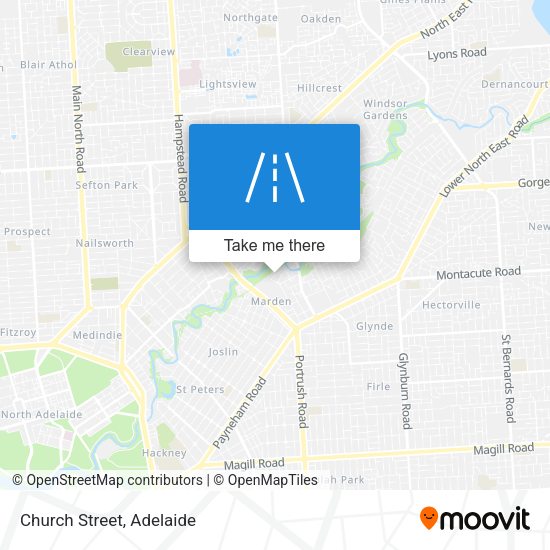 Church Street map