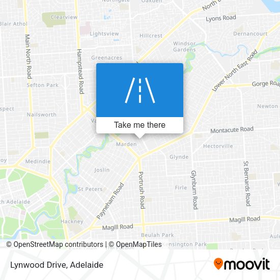 Lynwood Drive map