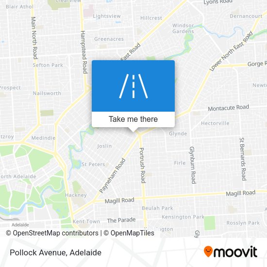 Pollock Avenue map