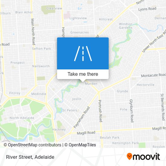 River Street map