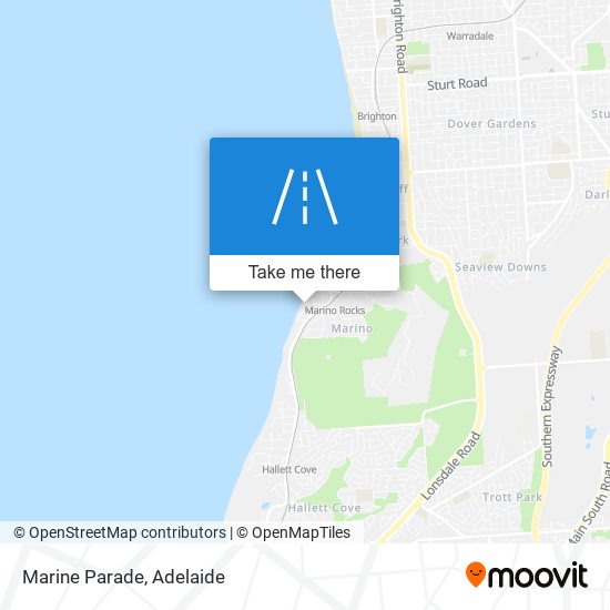 Marine Parade map