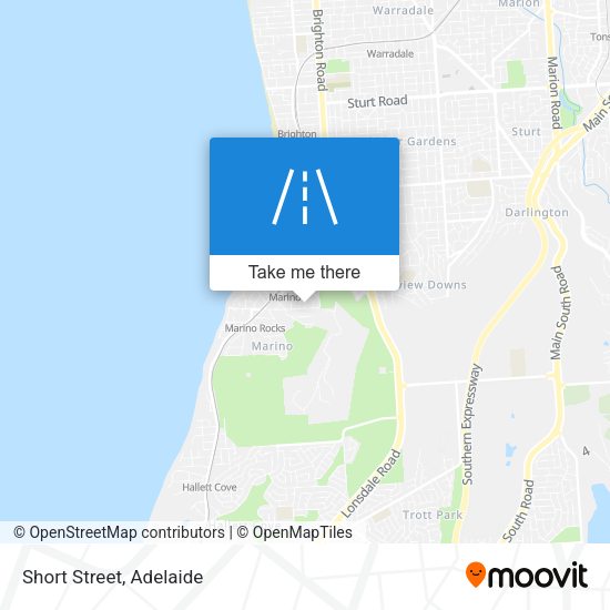 Short Street map