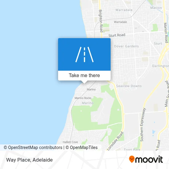 Mapa Way Place