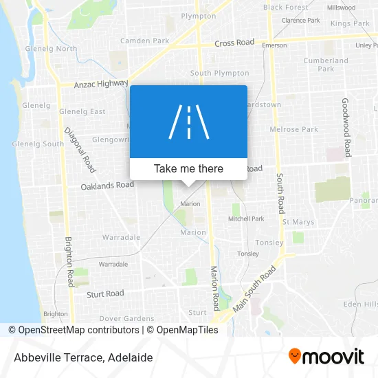 Abbeville Terrace map