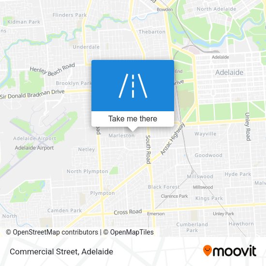 Commercial Street map