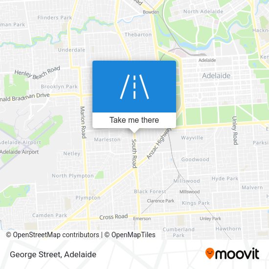 George Street map