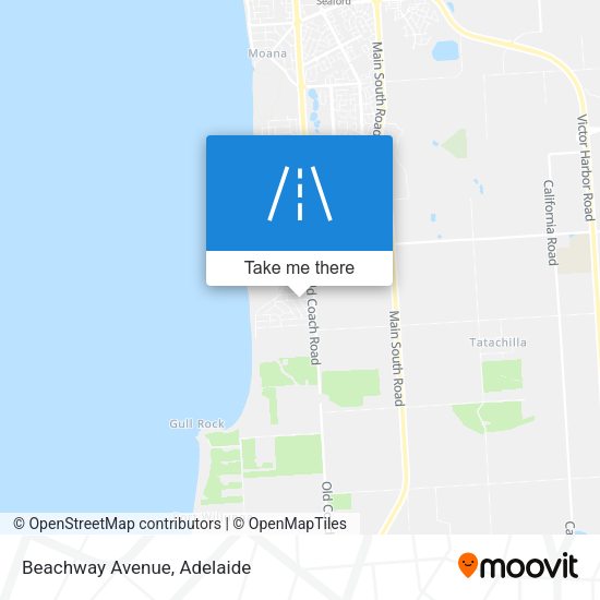 Beachway Avenue map