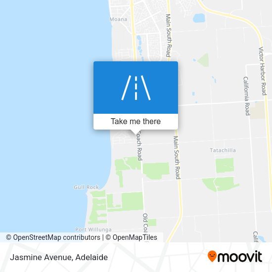 Jasmine Avenue map