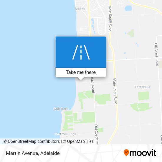 Martin Avenue map