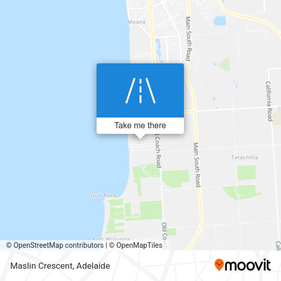 Maslin Crescent map