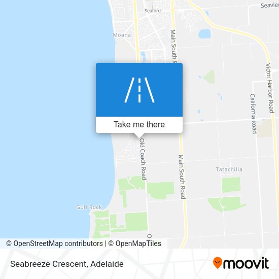 Seabreeze Crescent map