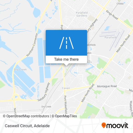 Caswell Circuit map