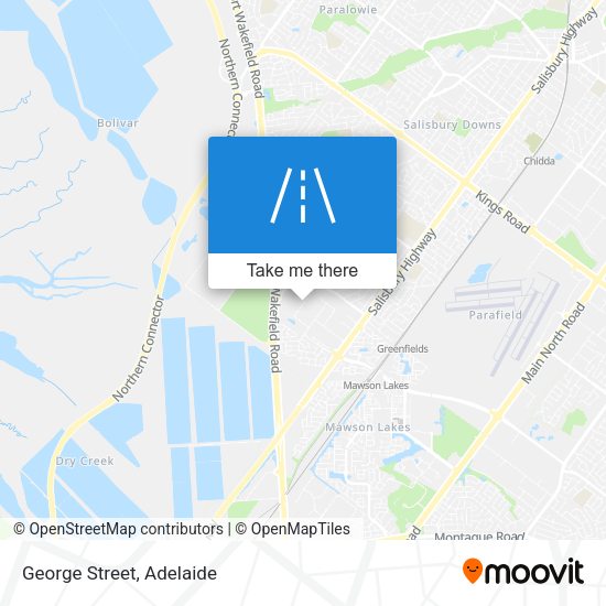 George Street map